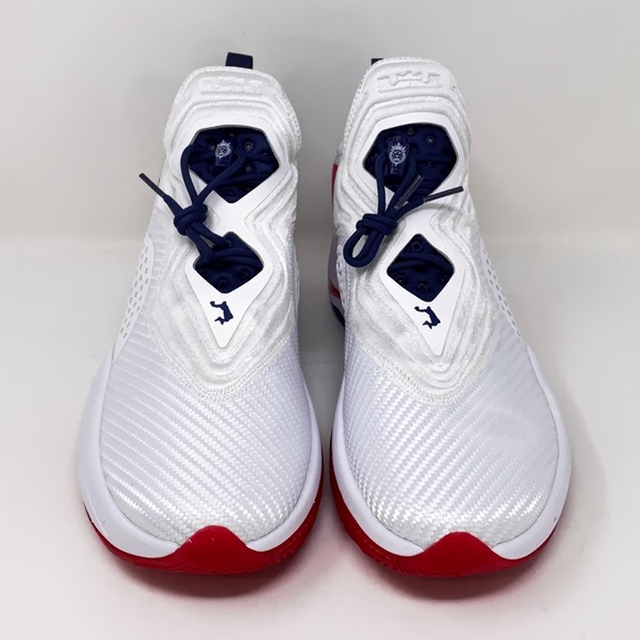 Nike LeBron Soldier XIV 'USA' Basketball Sneaker - Picture 4 of 10